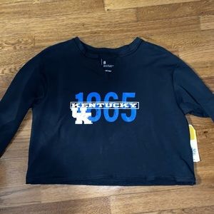 University of Kentucky Cropped Long Sleeve